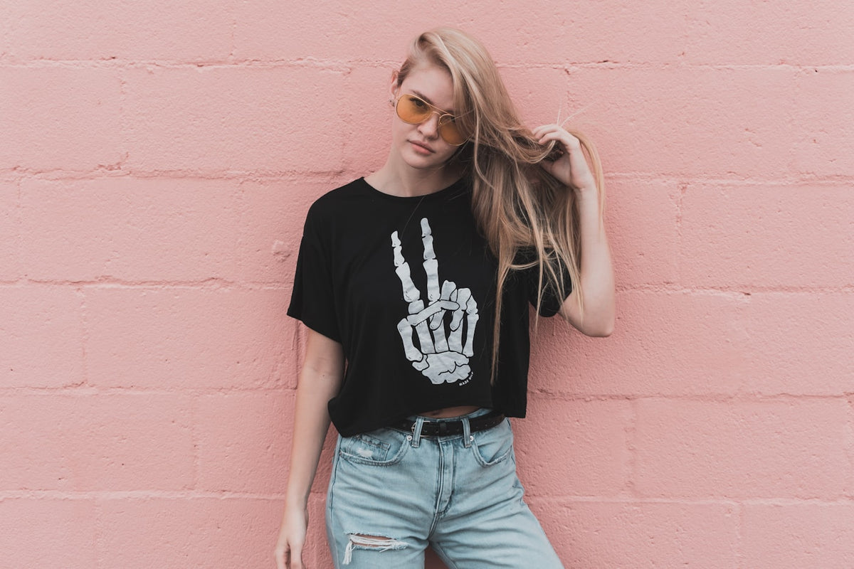 Classic Crew Graphic Tee by DAYOFF