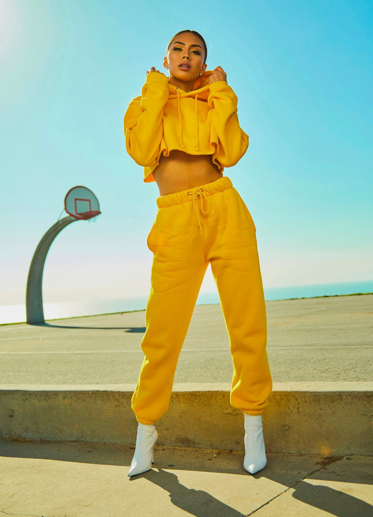 Cropped Everyday Hoodie by DAYOFF