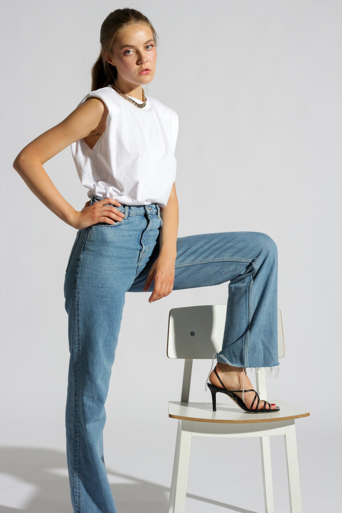 Weekend Denim Shorts by DAYOFF